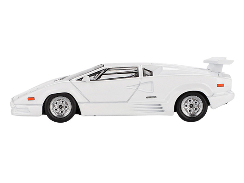 1/64 Mini GT Lamborghini Countach 25th Anniversary (White) Diecast