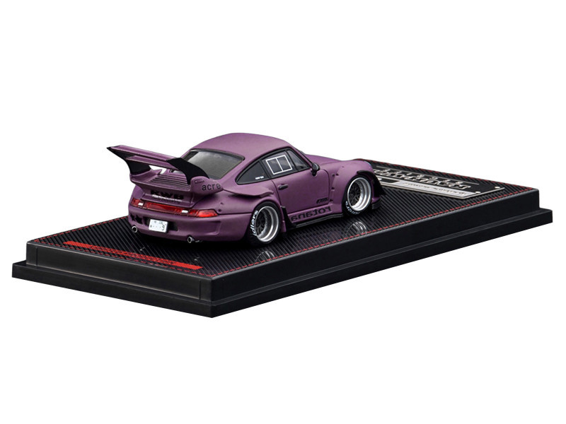 1/64 Ignition Model Porsche 911 RWB 993 (Matte Purple) Car Model