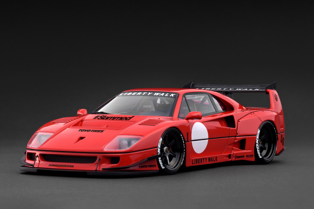 1/18 Ignition Model IG Ferrari F40 LB-WORKS 40 (Red) Car Model