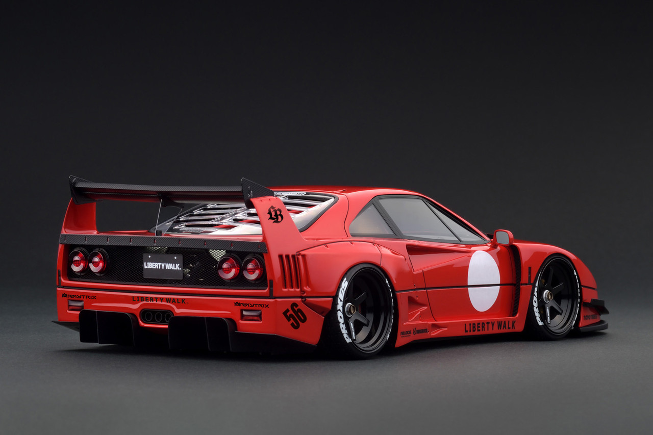 1/18 Ignition Model IG Ferrari F40 LB-WORKS 40 (Red) Car Model