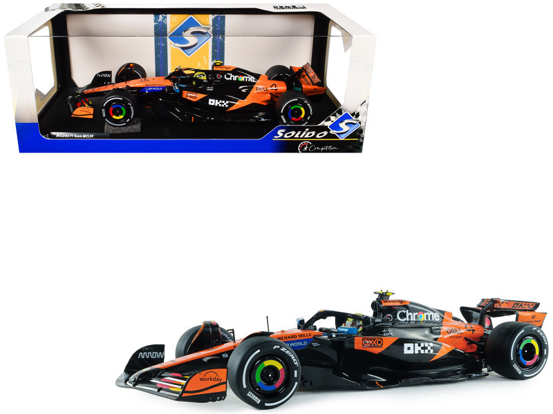 1/18 Solido 2025 Formula 1 Australia GP Winner McLaren MCL39 #4