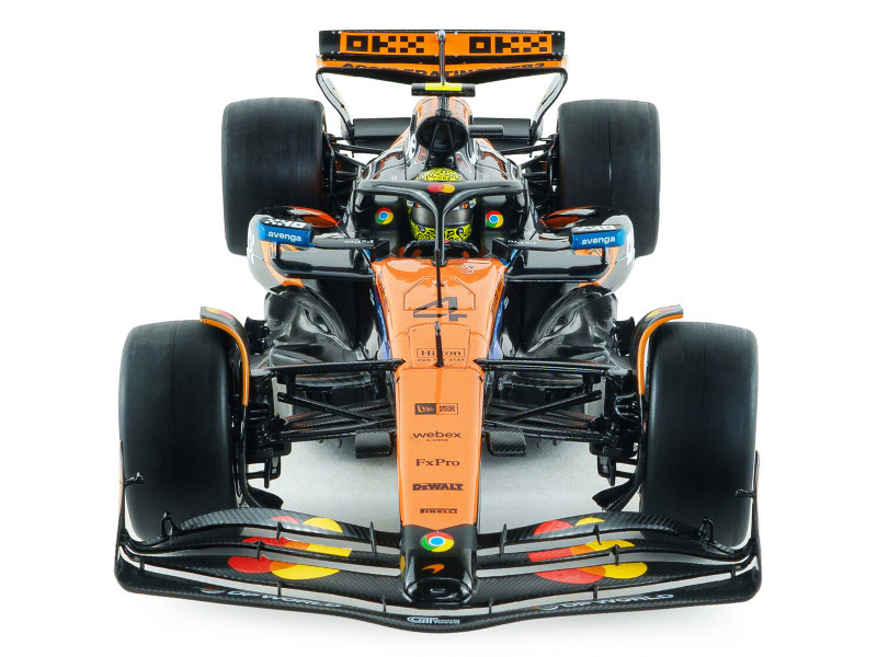1/18 Solido 2025 Formula 1 Australia GP Winner McLaren MCL39 #4 Lando Norris Diecast Car Model