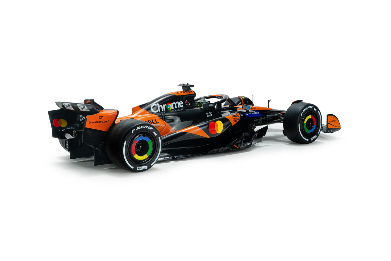 1/18 Solido 2025 Formula 1 China GP Winner McLaren MCL39 #81 Oscar Piastri Diecast Car Model