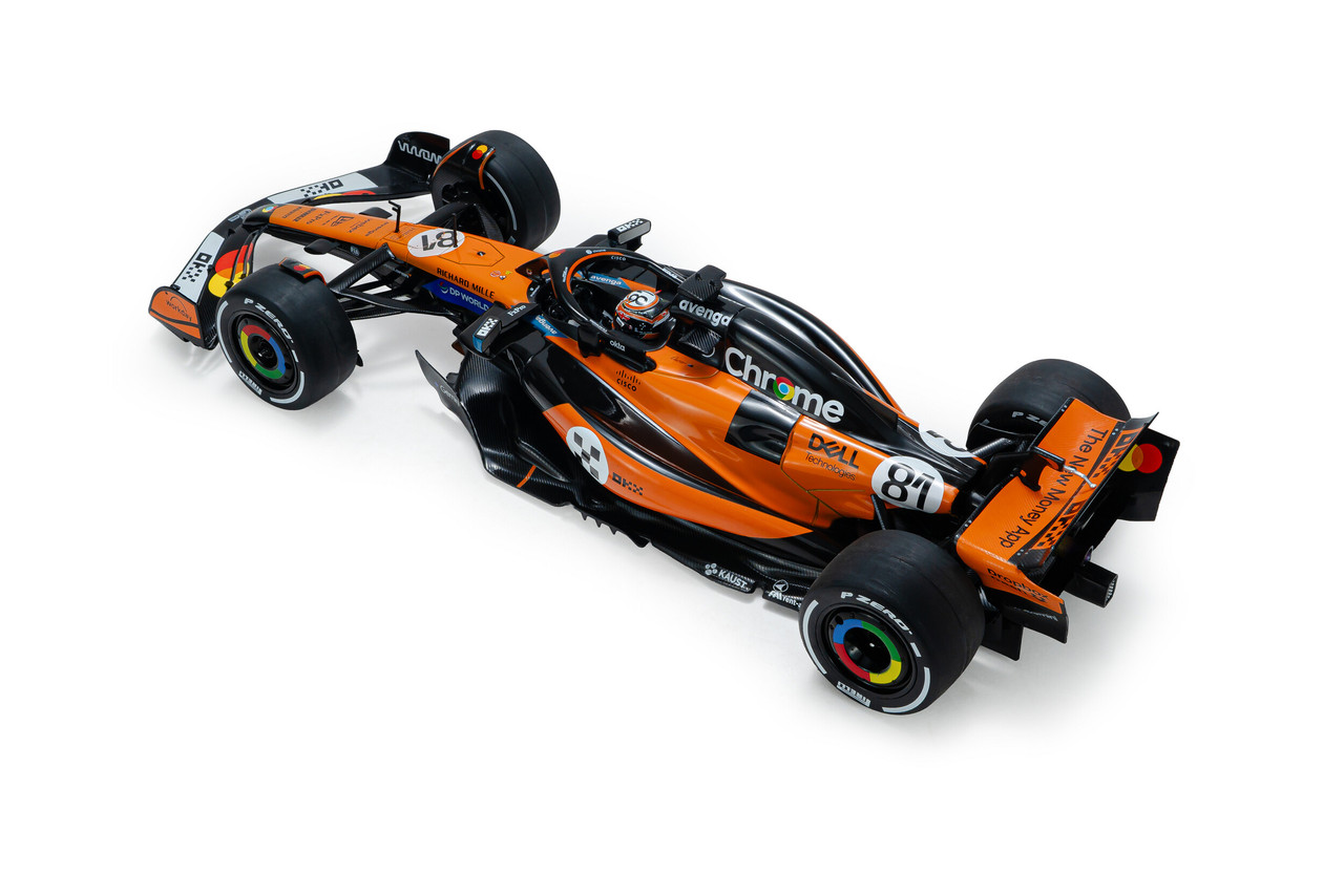 1/18 Solido 2025 Formula 1 Monaco GP 3rd Place McLaren MCL39 #81