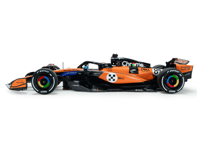 1/18 Solido 2025 Formula 1 Monaco GP 3rd Place McLaren MCL39 #81 Oscar Piastri Diecast Car Model