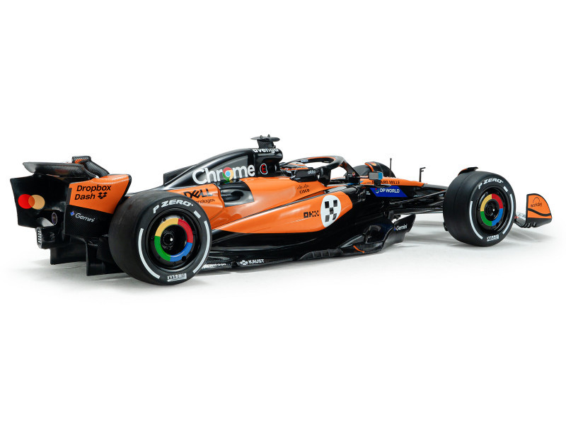 1/18 Solido 2025 Formula 1 Monaco GP 3rd Place McLaren MCL39 #81 Oscar Piastri Diecast Car Model