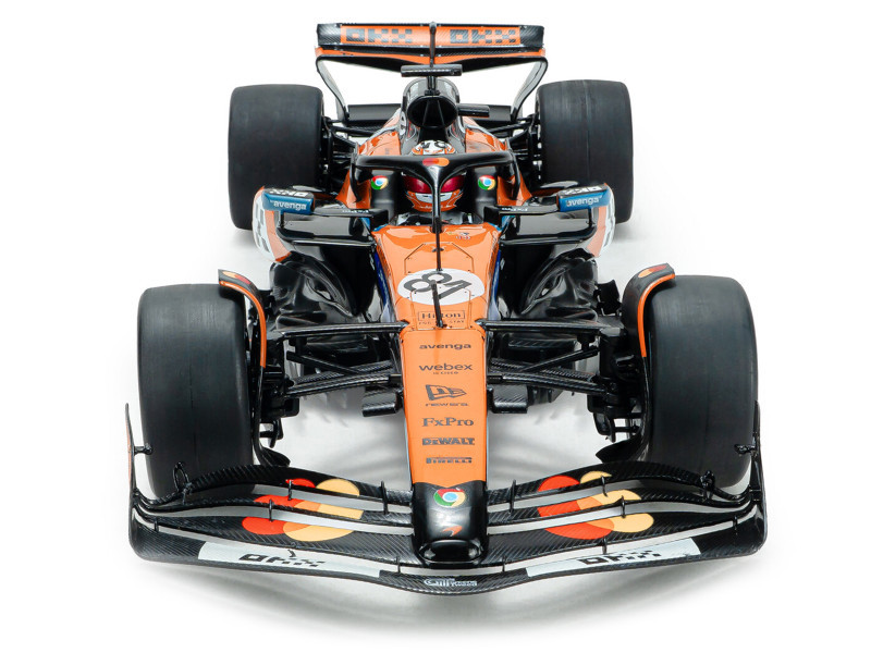 1/18 Solido 2025 Formula 1 Monaco GP 3rd Place McLaren MCL39 #81 Oscar Piastri Diecast Car Model