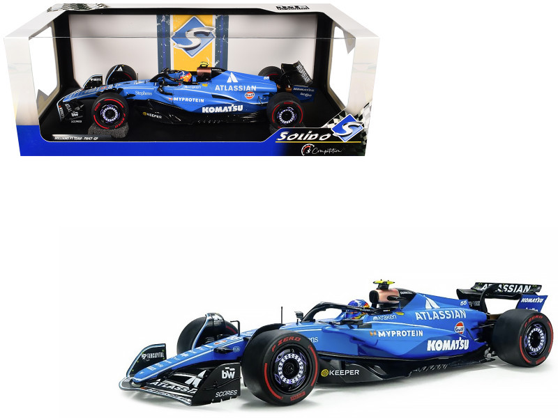1/18 Solido 2025 Formula 1 Australia GP Williams FW47 #55 Carlos Sainz Diecast Car Model