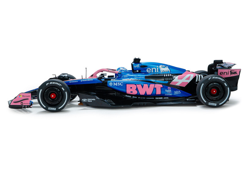 1/18 Solido 2025 Formula 1 Bahrain GP 7th Place Alpine A525 #10 Pierre Gasly Diecast Car Model
