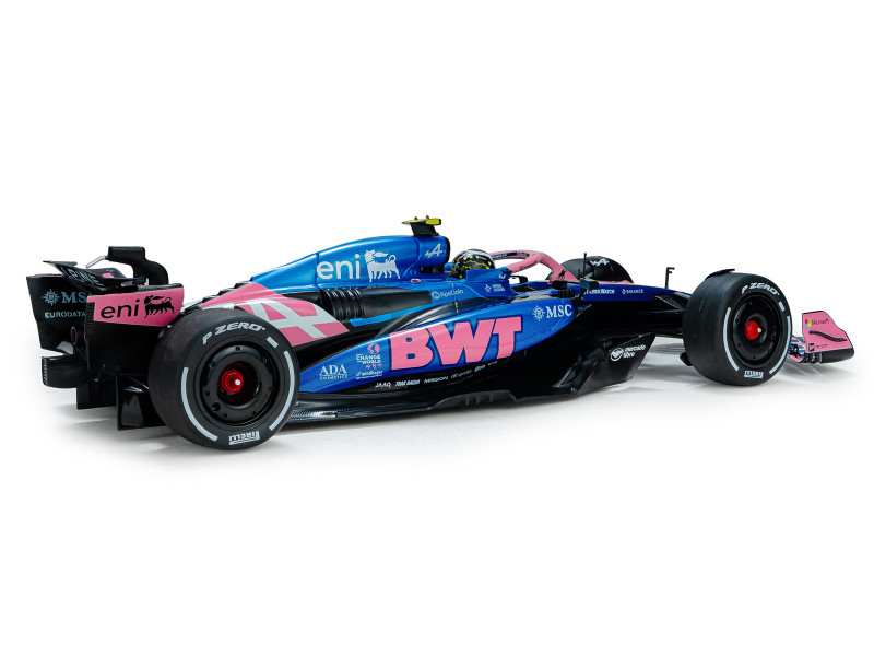 1/18 Solido 2025 Formula 1 China GP 13th Place Alpine A525 #7 Jack Doohan Diecast Car Model