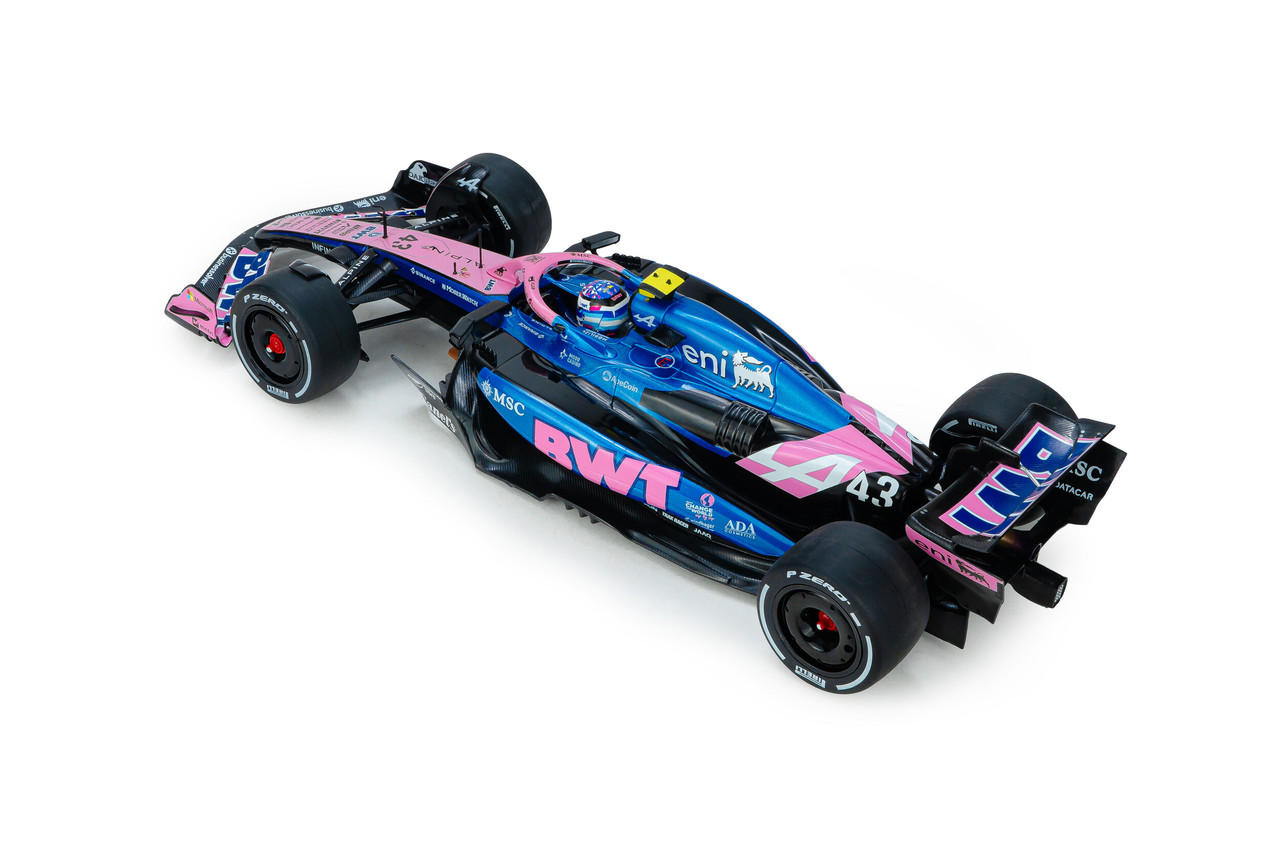 1/18 Solido 2025 Formula 1 Canada GP 13th Place Alpine A525 #43