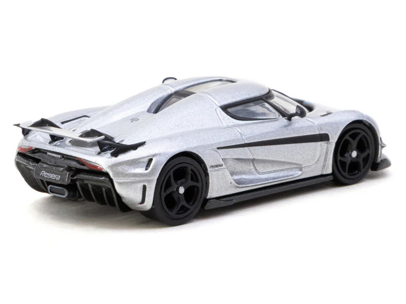 Koenigsegg Regera Silver Metallic with Blue Accents and
