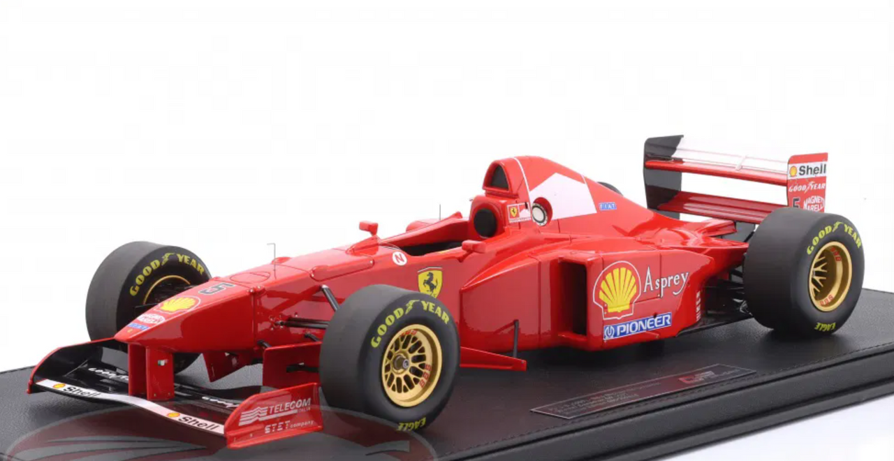 1/12 GP Replicas 1997 Formula 1 Michael Schumacher Ferrari 310B #5 Winner Canada GP Car Model