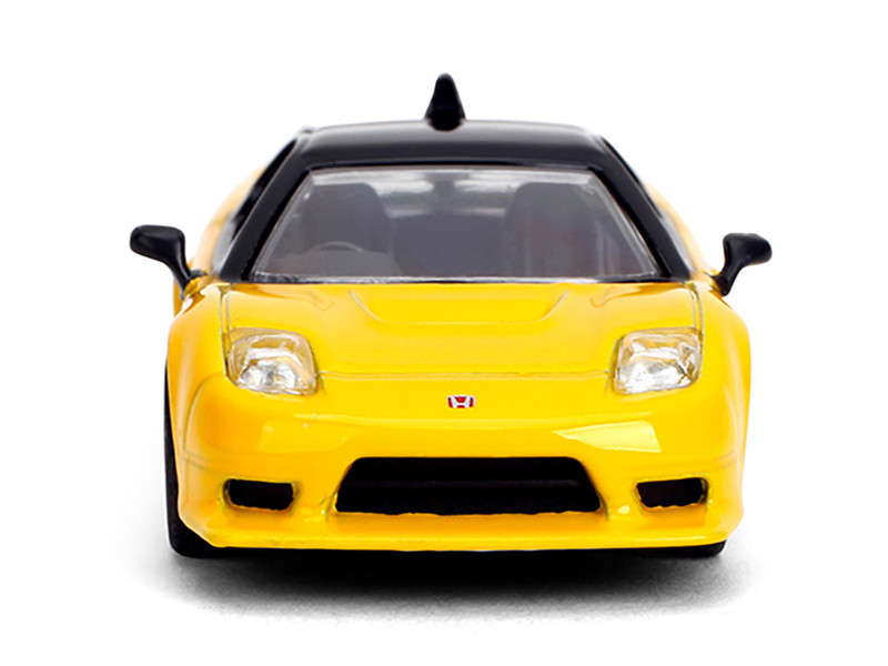 1/64 Majorette 1995 Honda NSX-R GT (Yellow) Diecast Car Model