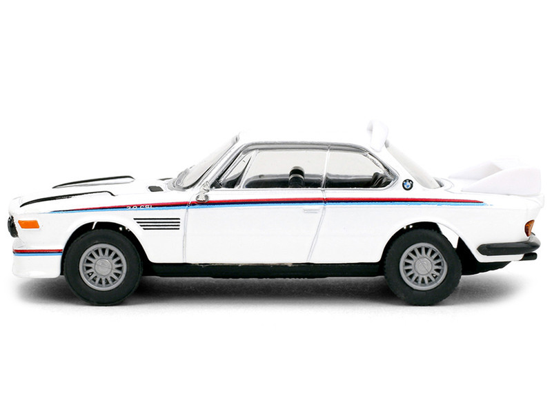 1/64 Majorette 1975 BMW 3.0 CSL (White) Diecast Car Model