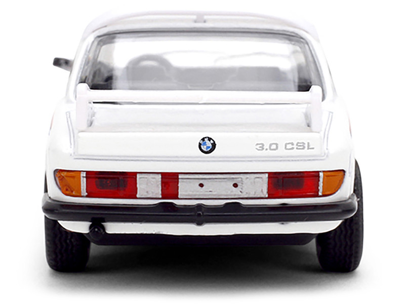 1/64 Majorette 1975 BMW 3.0 CSL (White) Diecast Car Model