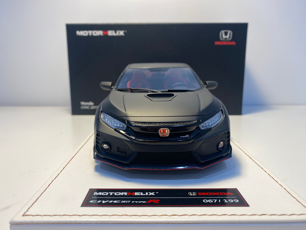 1/18 MH Motorhelix 2017 Honda Civic Type-R Type R FK8 (Matte Black