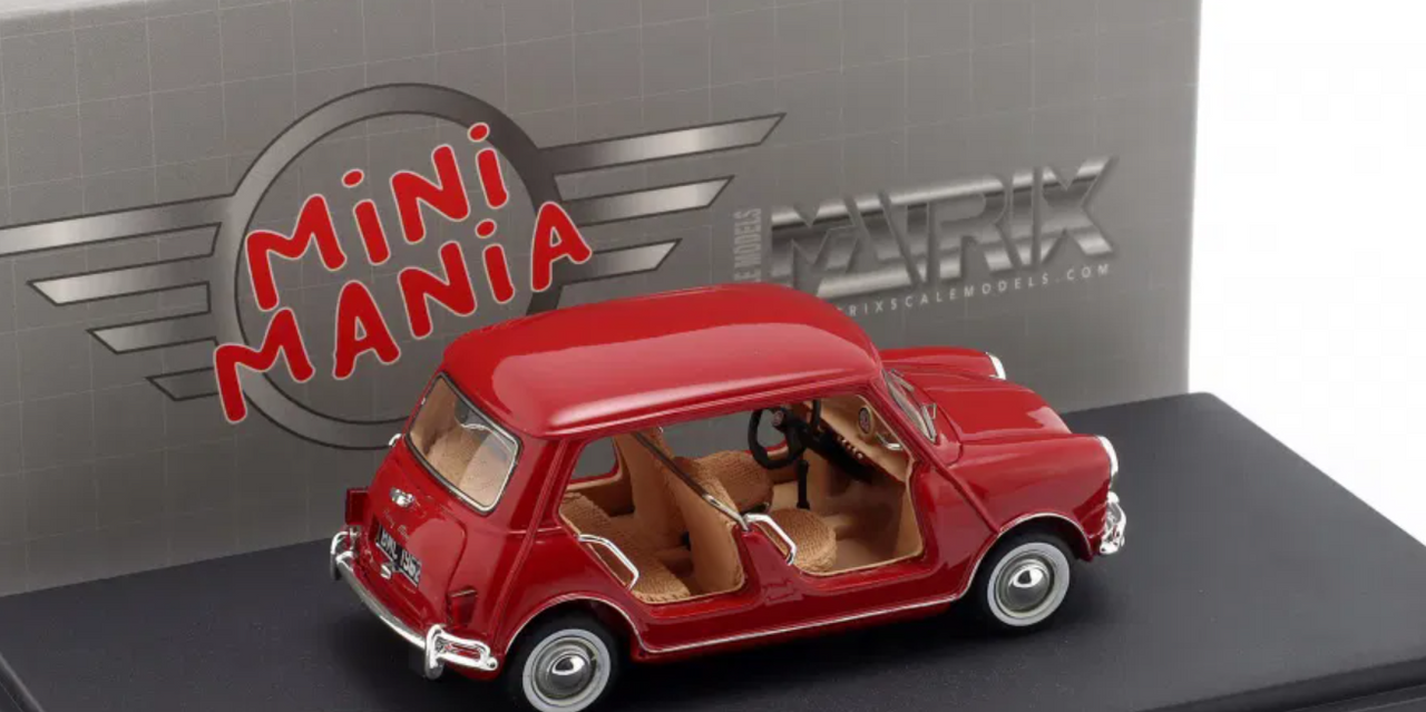 1/43 Matrix 1962 Mini Beach Car (Red) Car Model