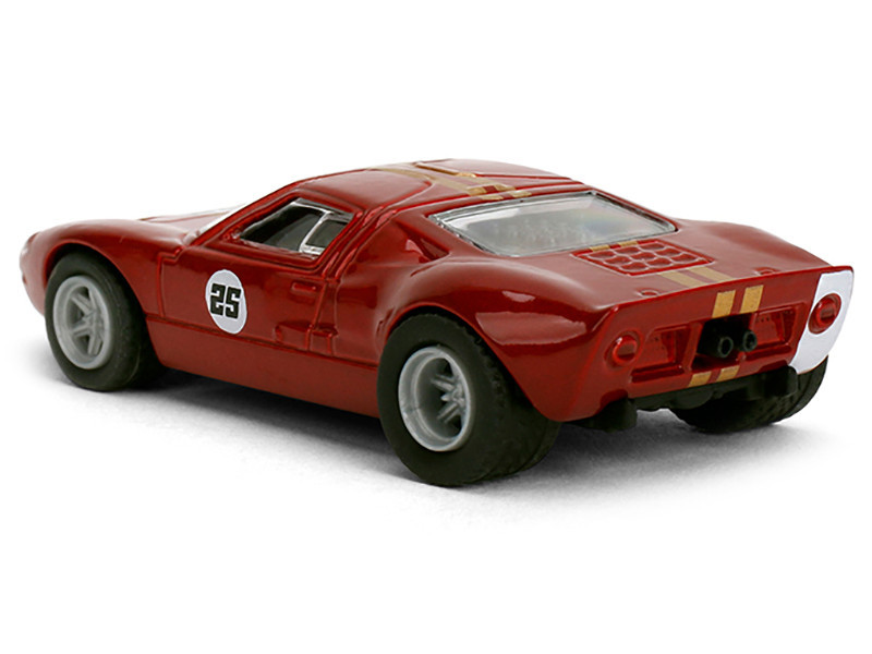 Y！ 1/64 Majorette 1965 Ford GT40 MK1 (Red) Diecast Car Model