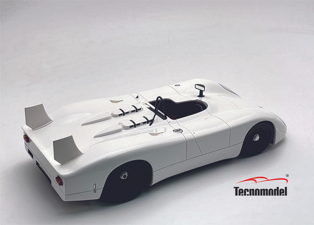 1/18 Tecnomodel Porsche 908-02 LH Flunder Press 1969 Limited Edition Car Model