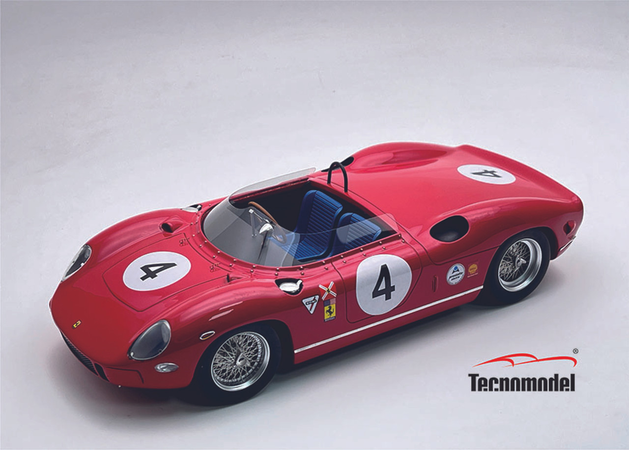 1/18 Tecnomodel Ferrari 330P GP Canada Mosport 1964 car #4 NART WINNER Driver P. Rodriguez Limited Edition Car Model
