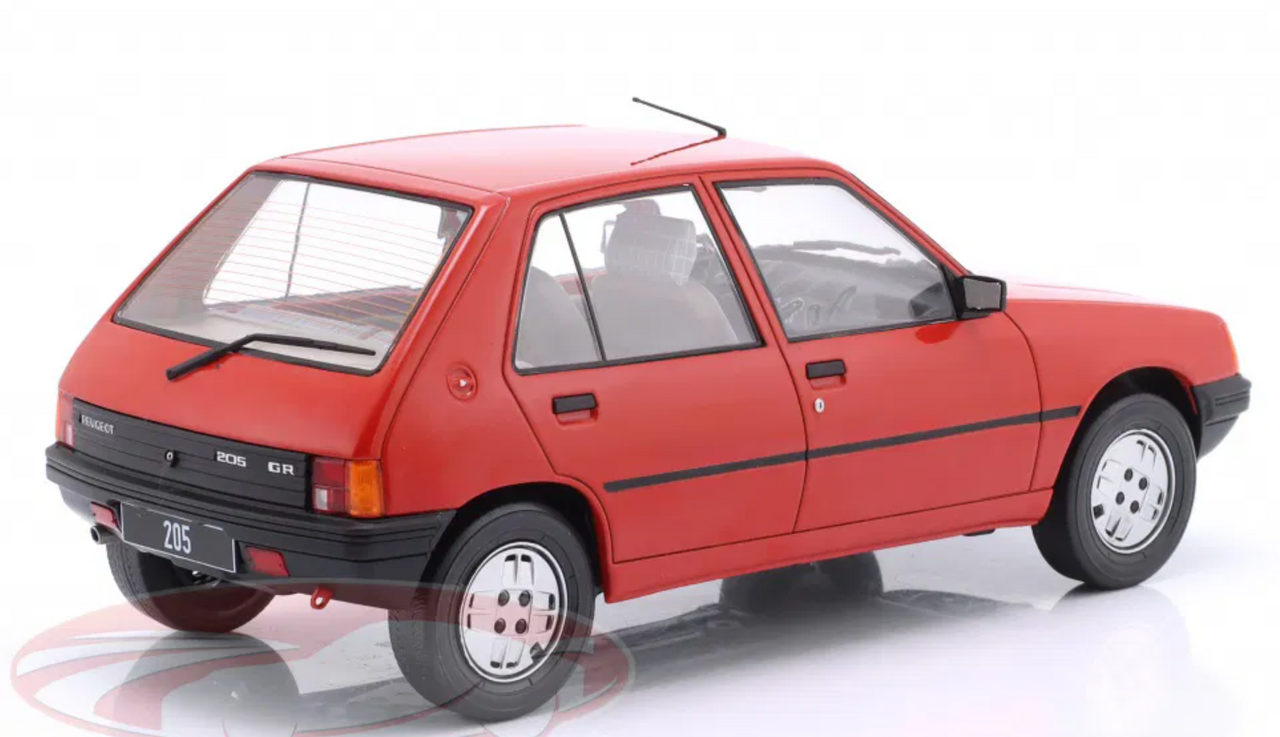 1/18 ModelCarGroup 1984 Peugeot 205 (Red) Diecast Car Model
