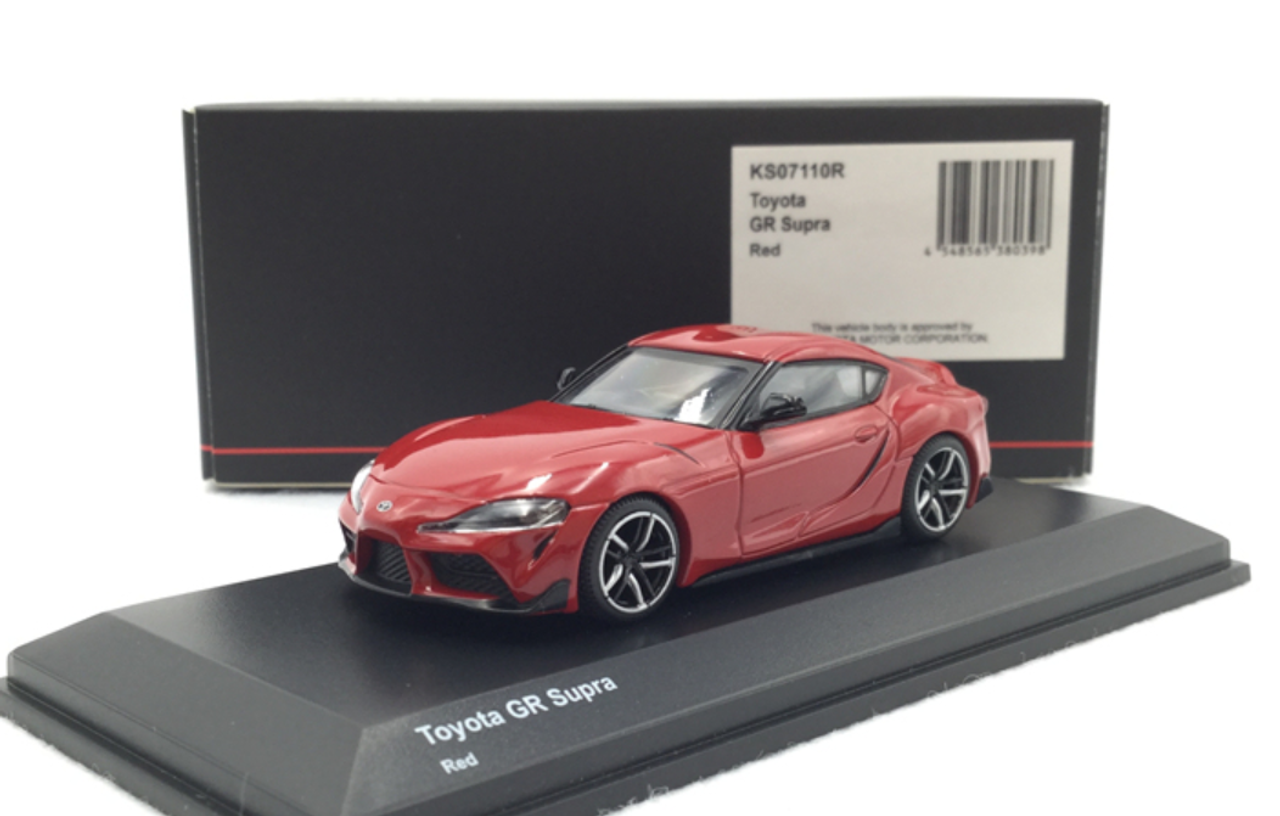 1/64 Kyosho Toyota GR Supra (Red) Car Model