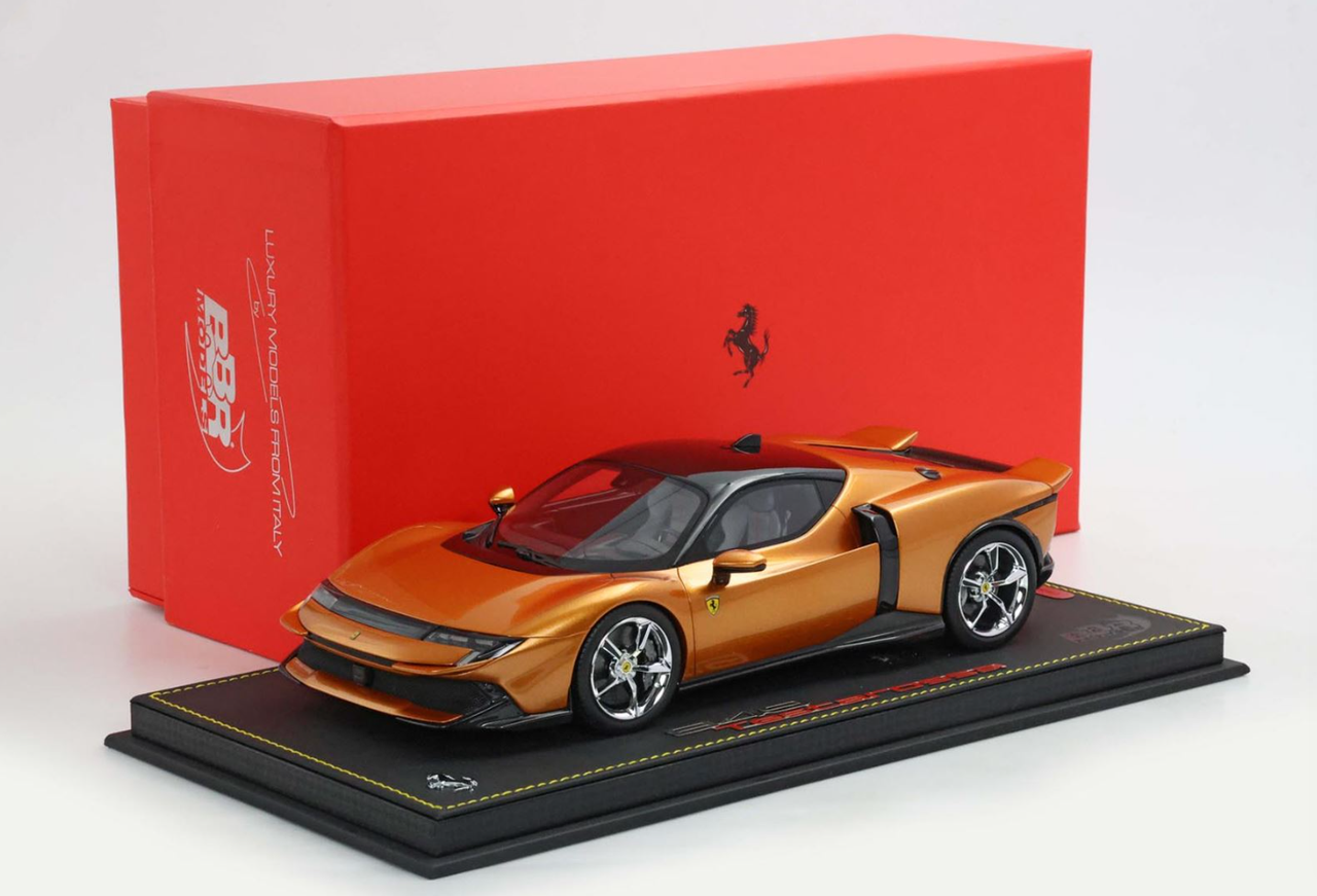 1/18 BBR Ferrari 849 Testarossa (Amber Yellow) Car Model