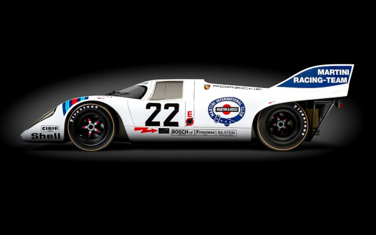 1/8 Pocher 1971 Porsche 917 K Martini Racing #22 Winner 24h LeMans Martini Racing Team Helmut Marko, Gijs van Lennep Model Kit