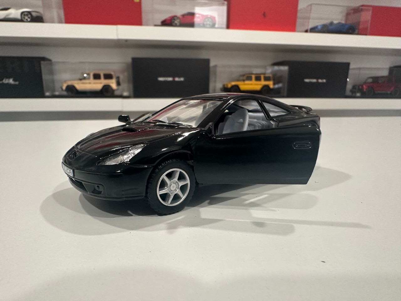 1/34 Kinsmart Toyota Celica (Black) Diecast Car Model (new no