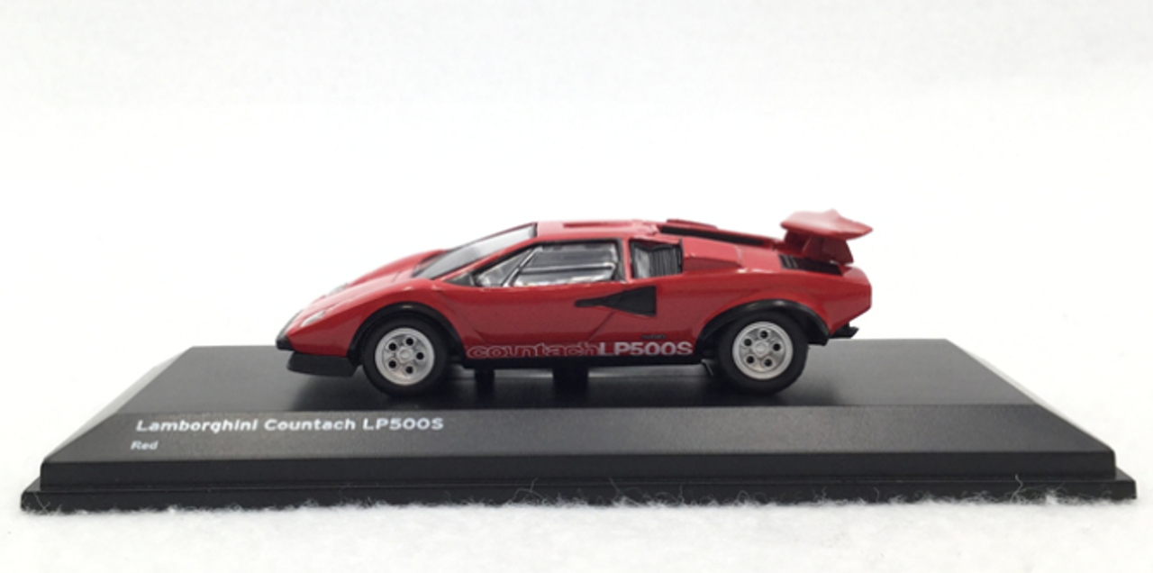 1/64 Kyosho Lamborghini Countach LP500S (Red) Diecast Car Model