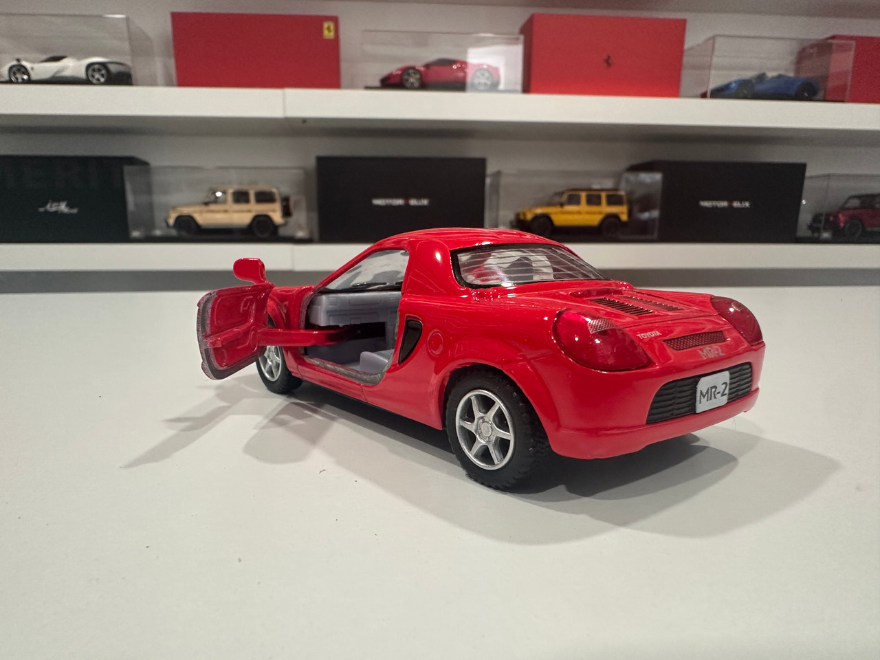 1/36 Kinsmart Toyota MR-2 MR2 (Red) Diecast Car Model (new no retail box)