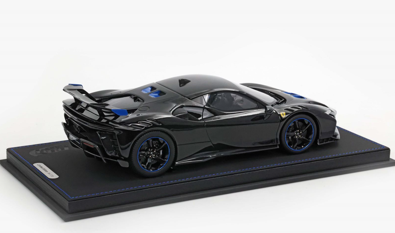 1/18 BBR Ferrari SF90 XX Stradale (New Black Daytona Black) Car Model Limited 20 Pieces