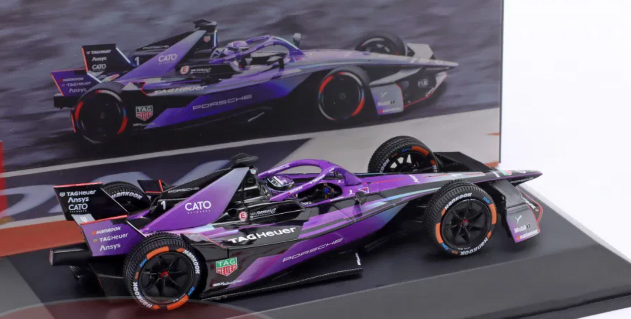 1/43 Dealer Edition 2024 2025 Pascal Wehrlein Porsche 99X Electric