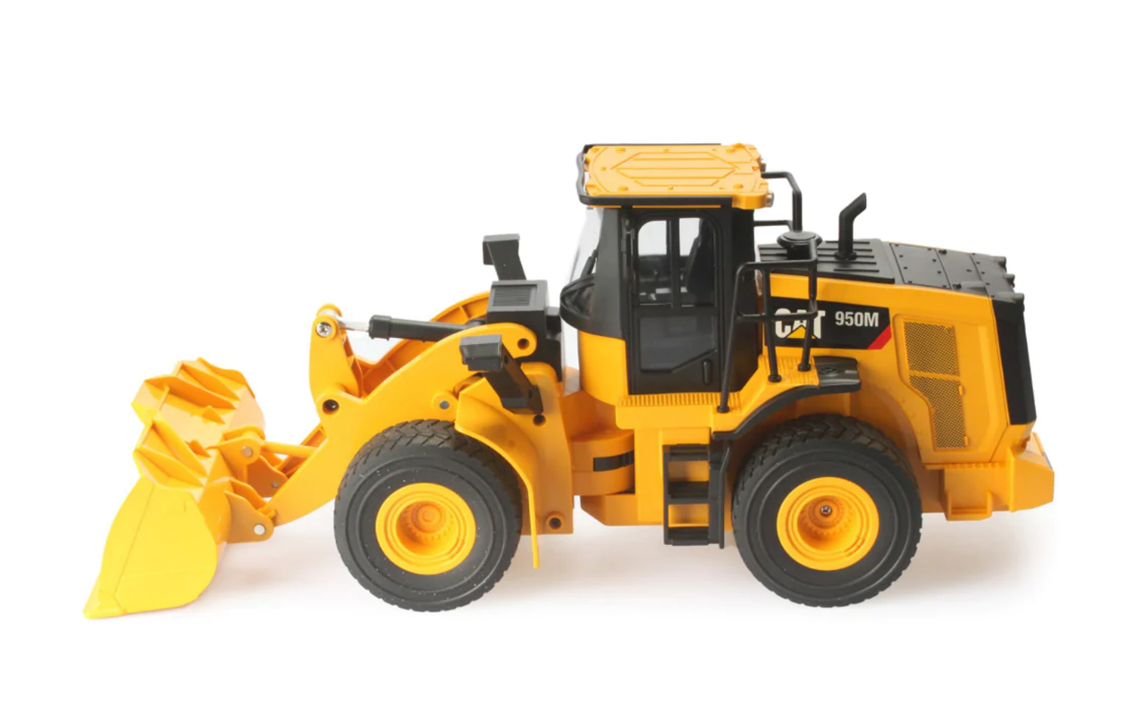 REMOTE NOT WORKING OPEN BOX AS-IS 1/24 Diecast Masters CAT RC Radio Control 950M Wheel Loader