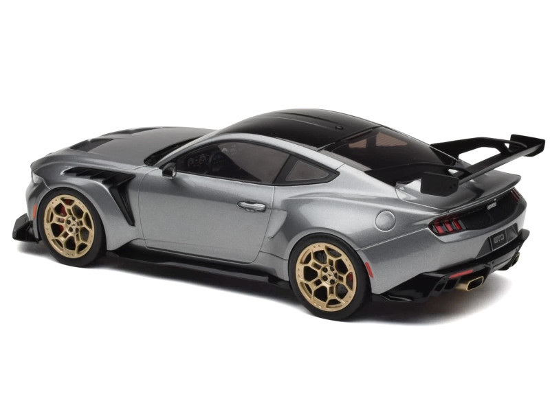 1/18 Ixo 2025 Ford Mustang GTD (Silver Grey Metallic) Diecast Car