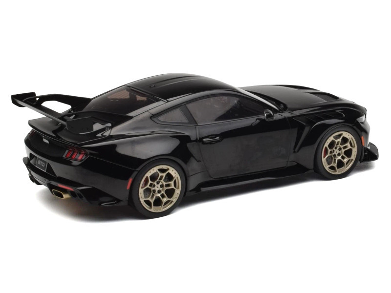 1/18 Ixo 2025 Ford Mustang GTD (Black) Diecast Car Model