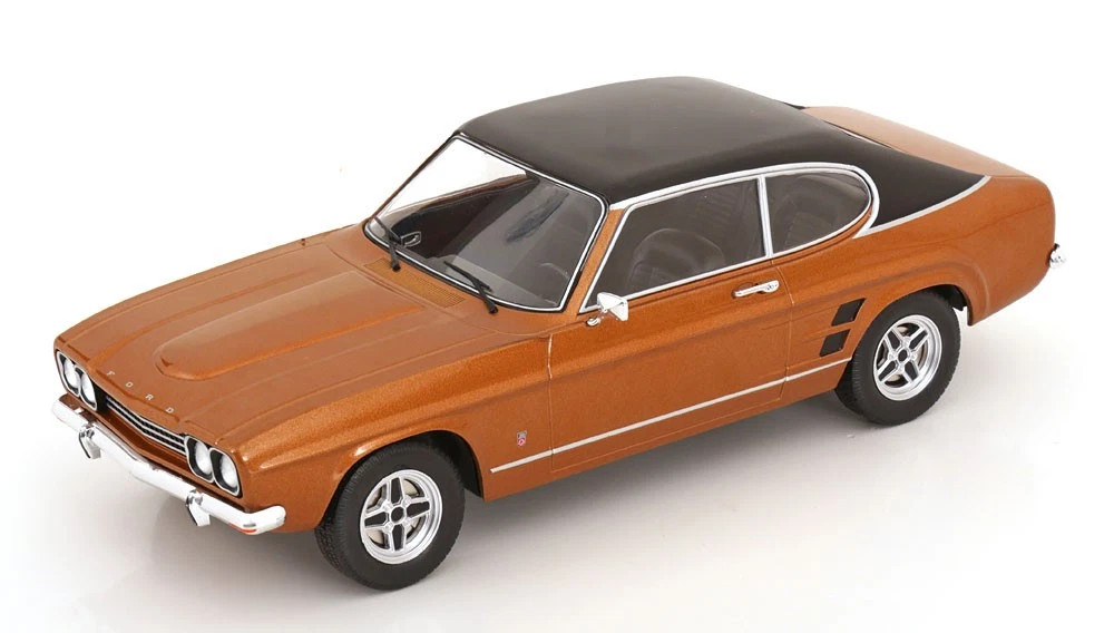 1/18 ModelCarGroup 1973 Ford Capri MK I GXL (Golden Brown Metallic