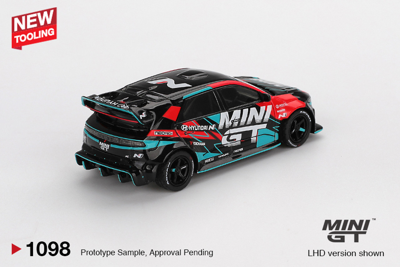 1/64 Mini GT 2025 Hyundai Ioniq 5N MINI GT RS-01T 2025 Tokyo Auto Salon Diecast Car Model 1/64 Mini GT 2025 Hyundai Ioniq 5N MINI GT RS-01T 2025 Tokyo Auto Salon Diecast Car Model