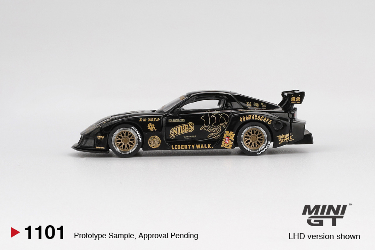 1/64 Mini GT Mazda RX7 RX-7 LB-Super Silhouette FD-NILES Diecast Car Model