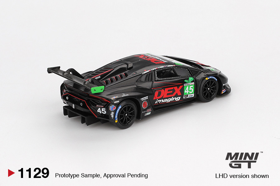 1/64 Mini GT 2024 Lamborghini Huracán GT3 EVO2 #45 No.45 DEX