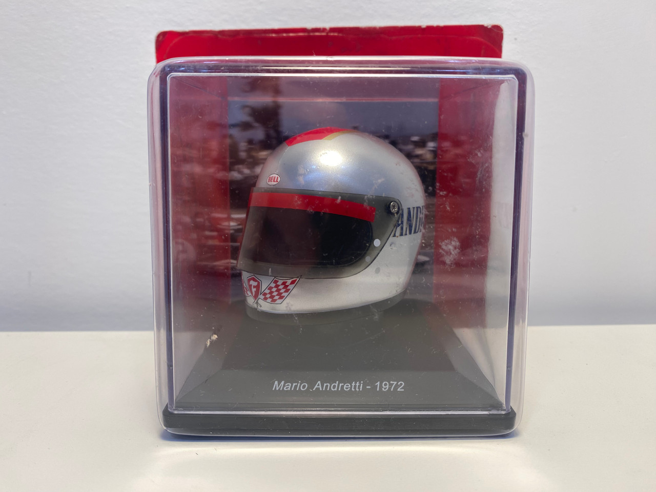 1/5 Spark 1972 Formula 1 Ferrari Mario Andretti Helmet Model