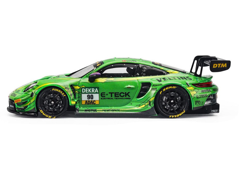 1/64 Trends Hobby 2024 Porsche 911 GT3 R DTM #90 Diecast Car Model