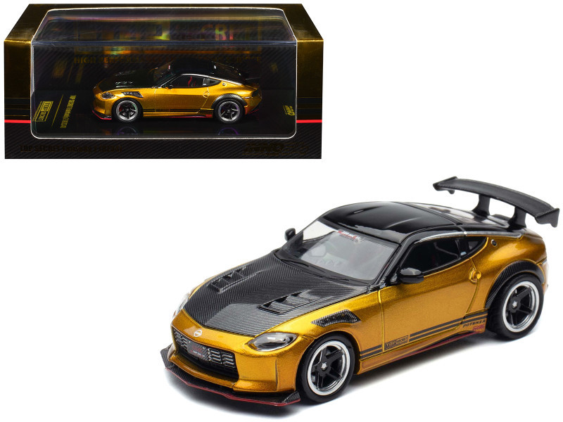 1/64 Inno Top Secret Nissan Fairlady Z (RZ34) (Gold & Green) Car