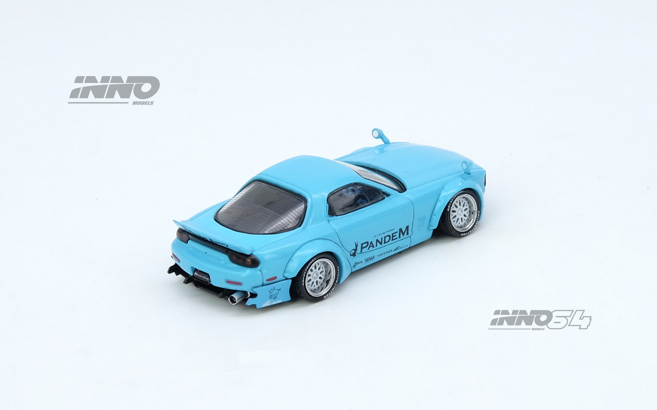 1/64 Inno Pandem Rocket Bunny Mazda RX-7 RX7 (FD3S) (Tiffany Blue
