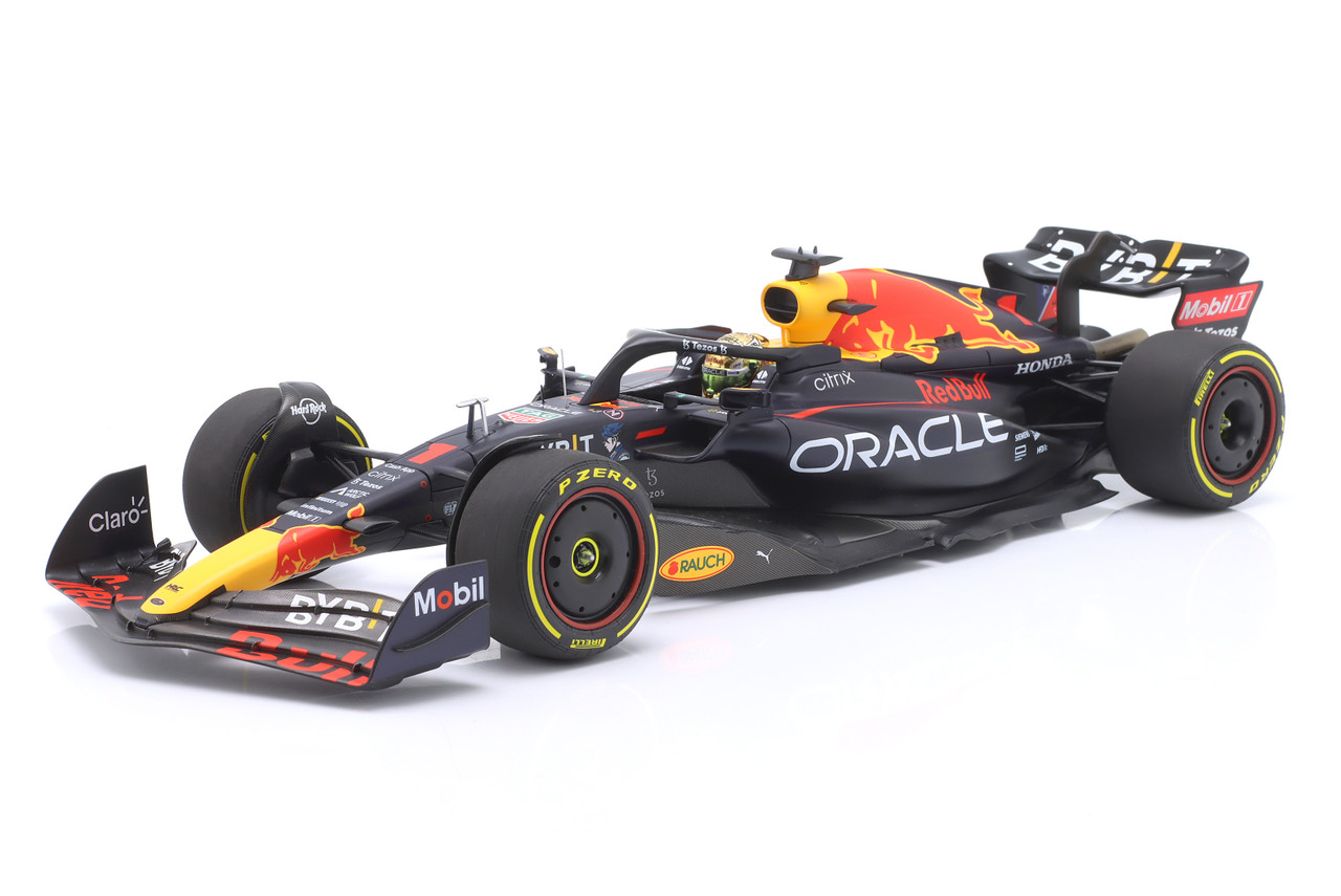 1/18 Minichamps 2022 Formula 1 Max Verstappen Red Bull RB18 #1 Winner Abu Dhabi GP Car Model Limited 111 Pieces