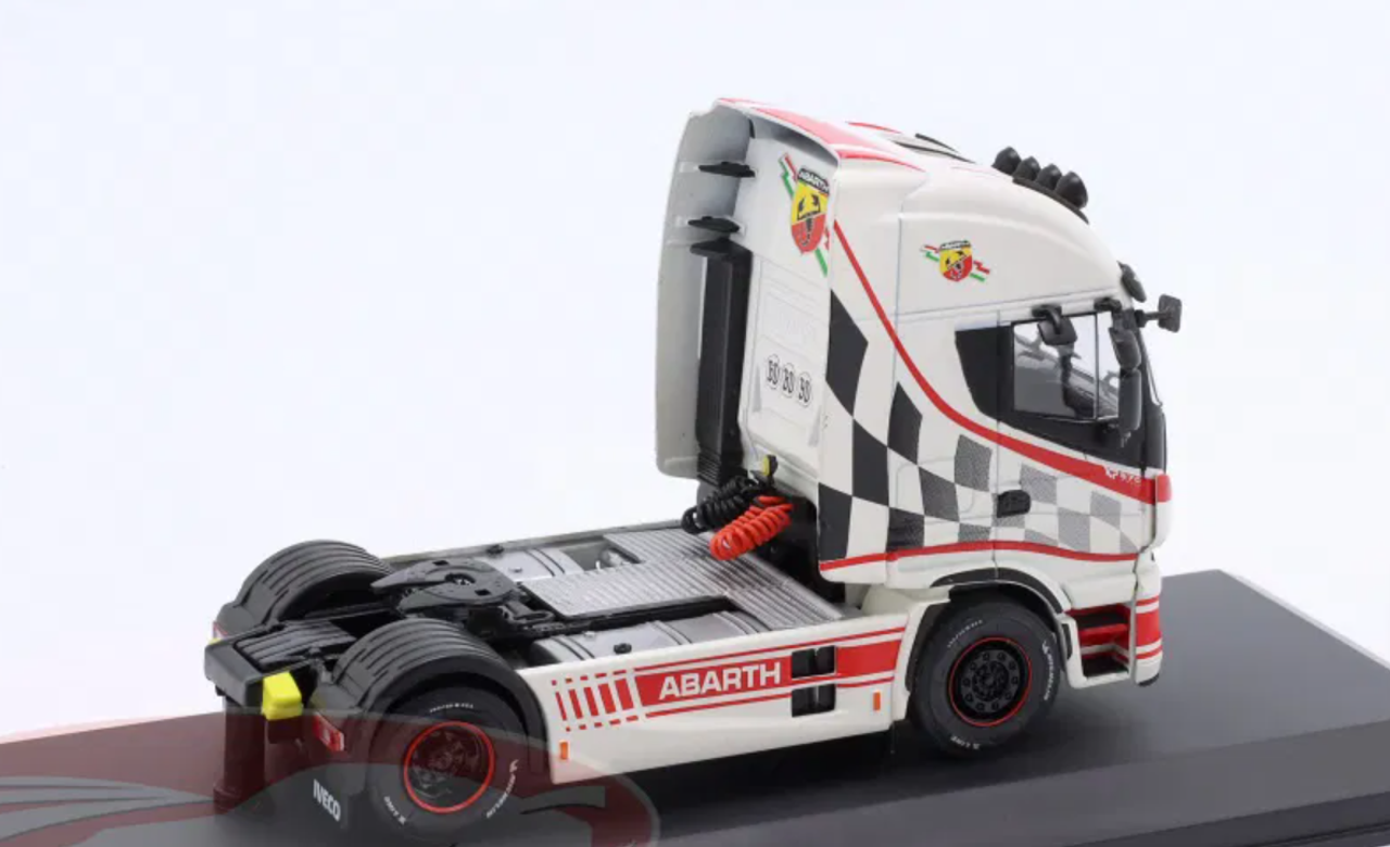 1/43 Hachette 2016 Iveco Stralis Hi-Way Truck Abarth Diecast Car Model