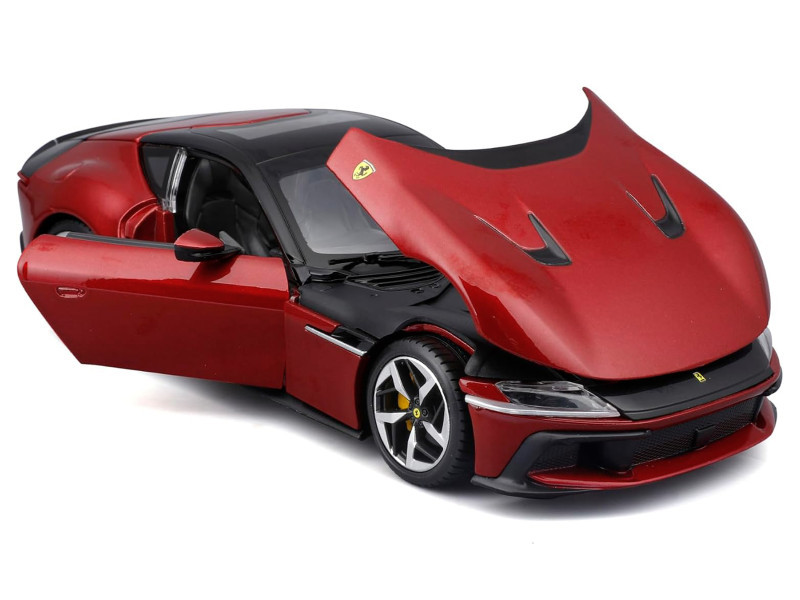 1/24 BBurago 2024 Ferrari 12 Cilindri (Red Metallic) Diecast Car Model