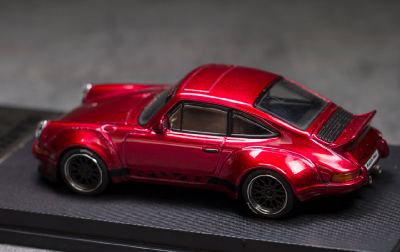 1/64 Porsche RWB 930 Rauh-Welt Begriff (Red) Diecast Car Model Limited