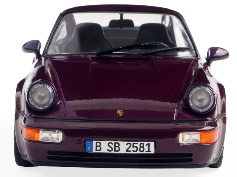 1/18 Solido 1990 Porsche 911 964 Turbo (Violet Purple Metallic